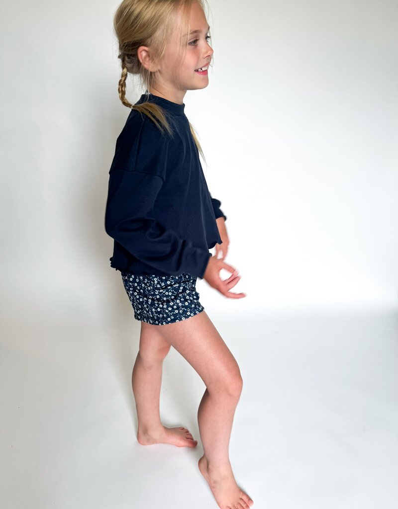 Yogababy Navy Crew Sweater