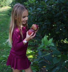 Yogababy Maroon Tennis Skirt