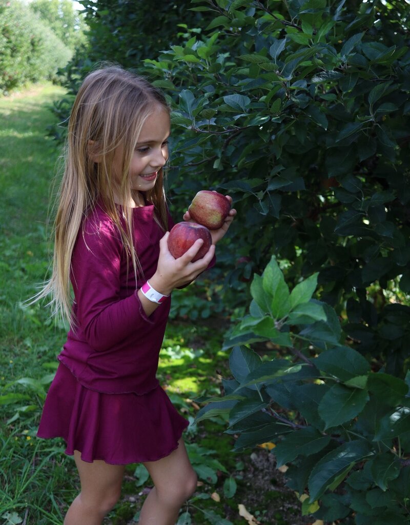 Yogababy Maroon Tennis Skirt