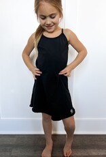 Yogababy Black Razor Back Dress