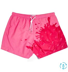Bermies Surfing Flamingo Swim Trunks