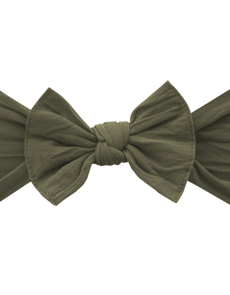 Baby Bling Bow Knot Bow Army Green