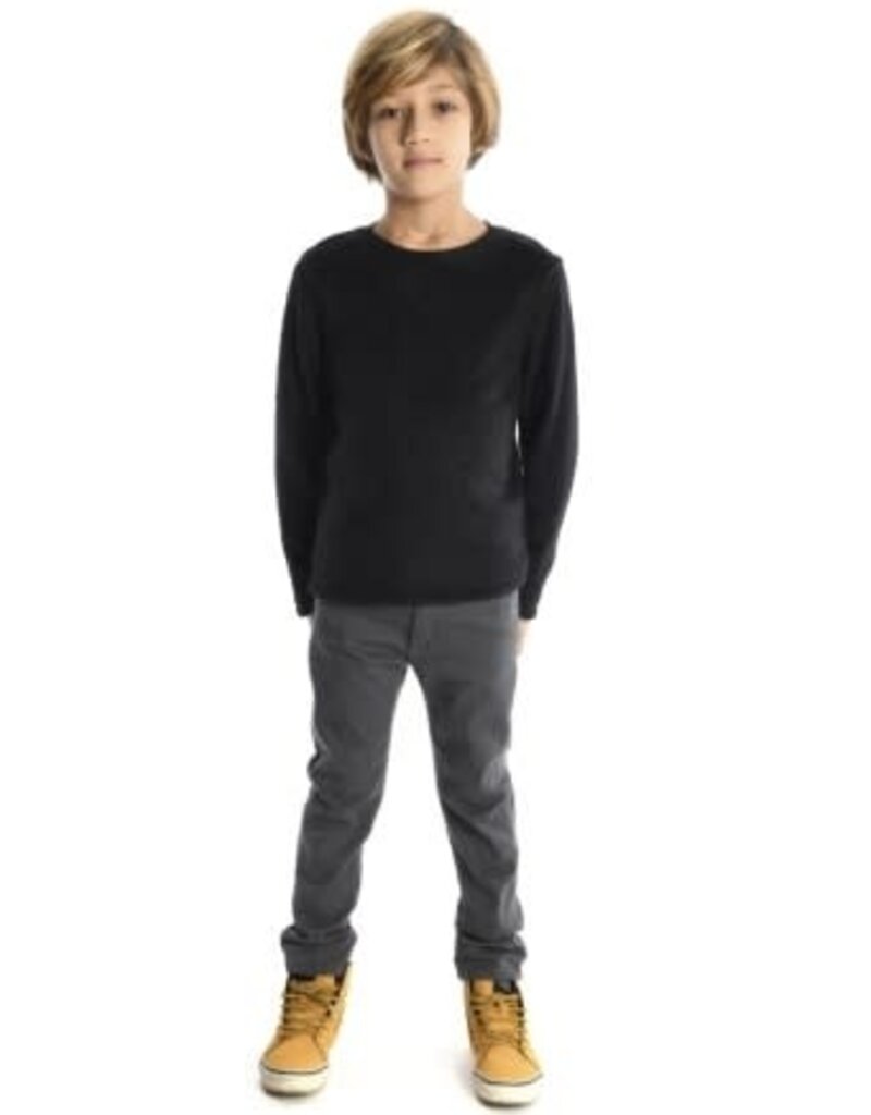 Appaman boys skinny twill pant vintage black