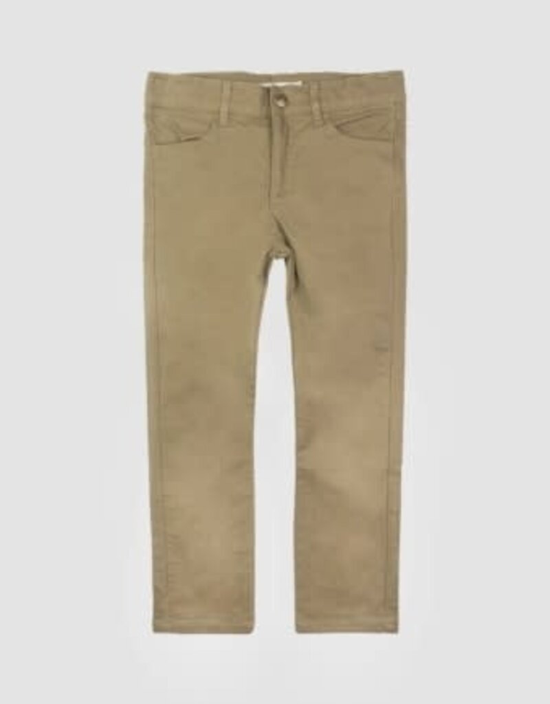 Appaman boys skinny twill pant beige