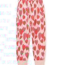Tea Collection SALE Printed Everyday Joggers Marbled Hearts