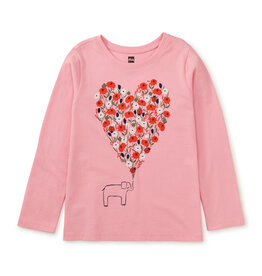 Tea Collection SALE Elephant Heart Graphic Tee Blossom