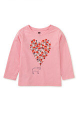 Tea Collection Elephant Heart Graphic Tee Blossom