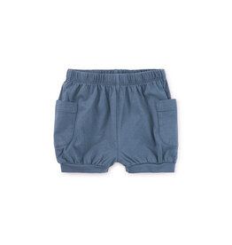 Tea Collection Bubble Pocket Baby Shorts Cobalt