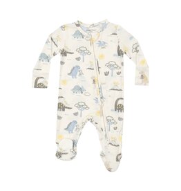 Angel Dear Baby Love Dinos 2 Way Zipper Footie