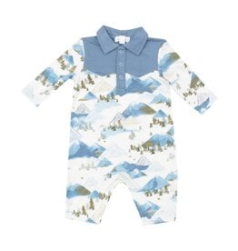 Angel Dear SALE Mountains L/S Cowboy Romper