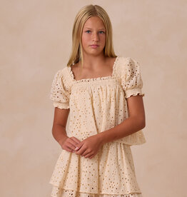 Rylee + Cru Inc. MILAN BLOUSE NATURAL