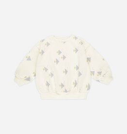 Rylee + Cru Inc. SWEATSHIRT ANGEL FISH IVORY