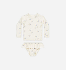 Rylee + Cru Inc. RASHGUARD GIRLS SET ANGEL FISH