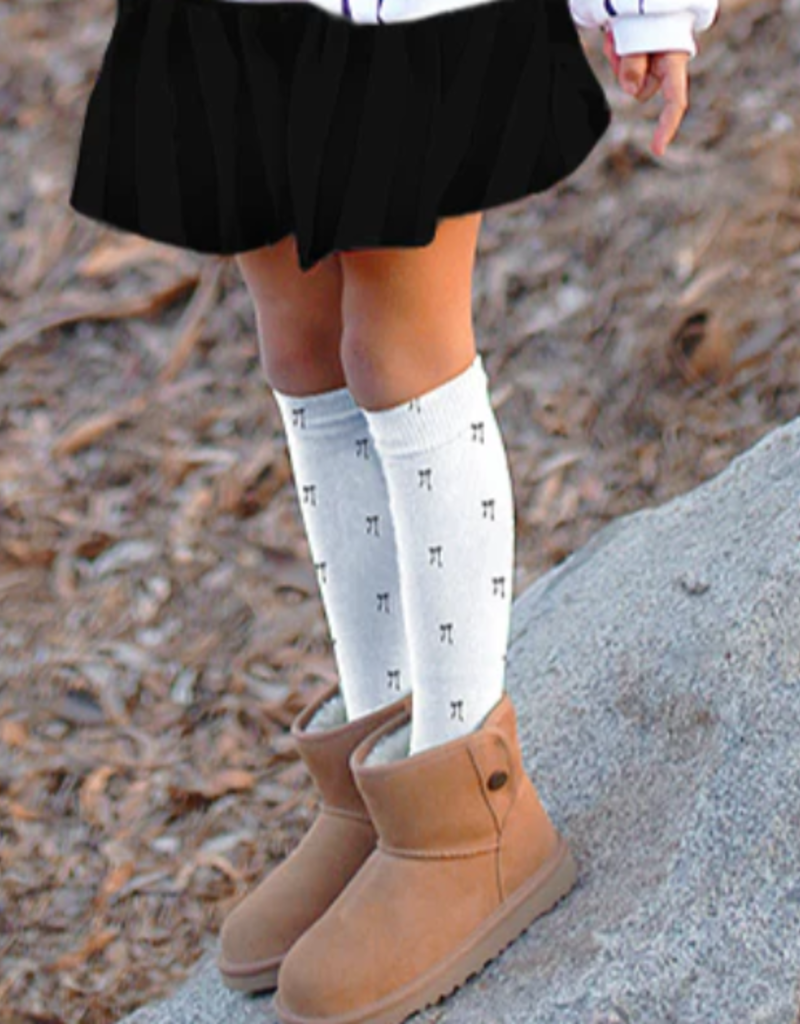 Minimalist Folk Co. Bows Knee High Socks