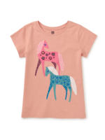 Tea Collection SALE Brazilian Horse Graphic Tee FADO ROSE