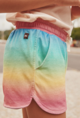 Tea Collection Tie Waist Shorts Rio de Janiero Rainbow