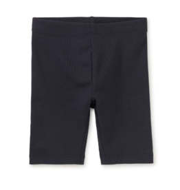 Tea Collection Ribbed Bike Shorts Indigo
