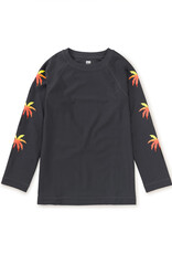 Tea Collection Palm Sleeve Rash Guard Pepper