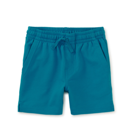 Tea Collection Knit Shortie Enamel Blue