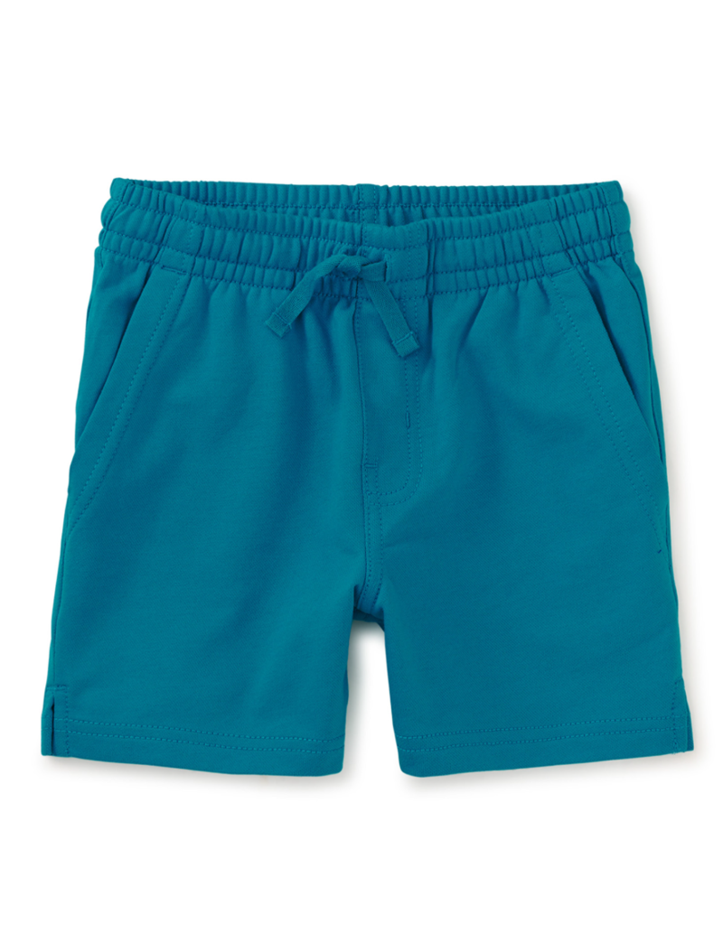 Tea Collection Knit Shortie Enamel Blue