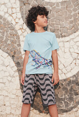 Tea Collection Gym Shorts Copacabana Beach Tile