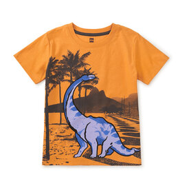 Tea Collection Copacabana Dino Graphic Tee Savanna