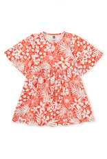 Tea Collection Kaftan Dress Tropical Foliage