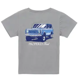 Properly Tied Joyride S/S Tee Grey