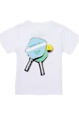 Properly Tied Pickleball S/S Tee White