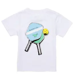 Properly Tied Pickleball S/S Tee White