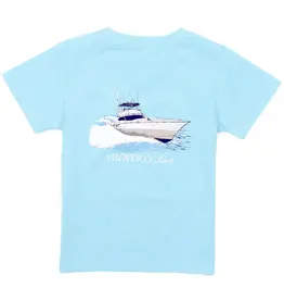 Properly Tied Deep Sea S/S Tee Aqua