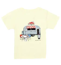 Properly Tied Crawfish to Go S/S Tee Light Yellow