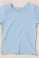 Pink Chicken short sleeve seesaw rib t-shirt light blue