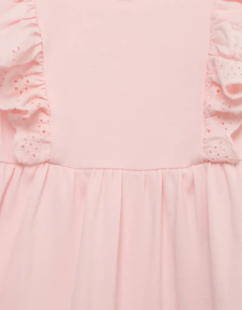 Little Me Rose Eyelet Romper