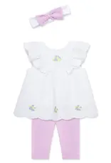 Little Me Sweet Eyelet Set