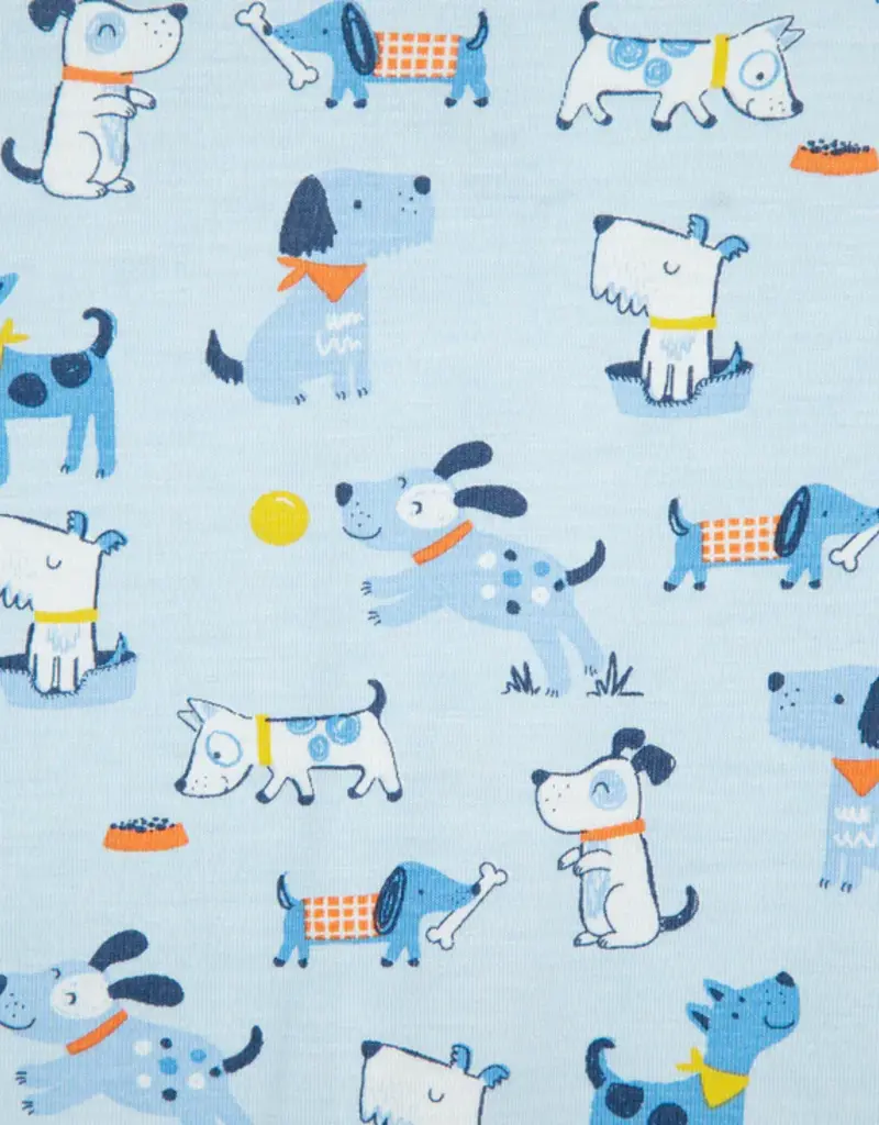 Little Me Puppy Zip Front Romper