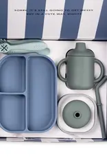 Bella Tunno Learn to Eat Beginner Bundle Ocean Tide