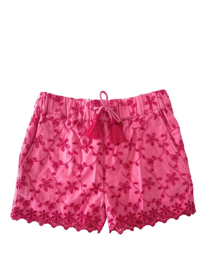 Bisby RICHMOND SHORTS PINK EYELET
