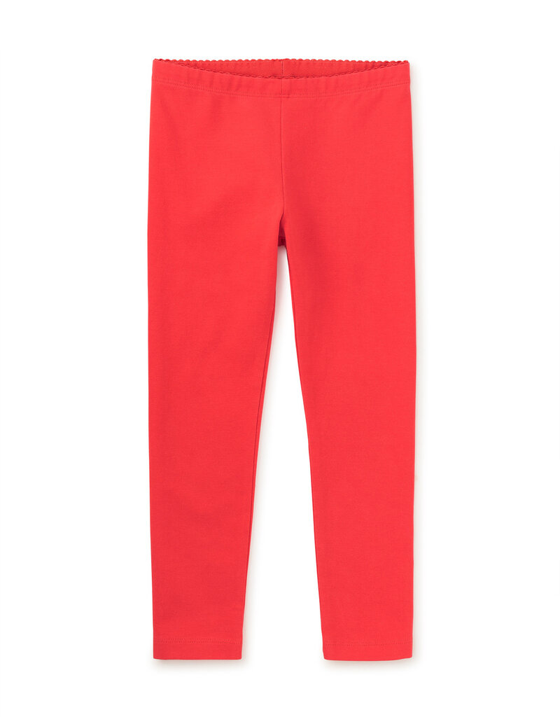 Tea Collection Solid Leggings Scarlet