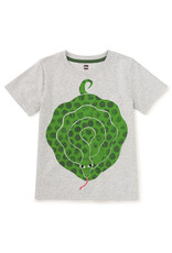 Tea Collection Anaconda Graphic Tee Light Grey