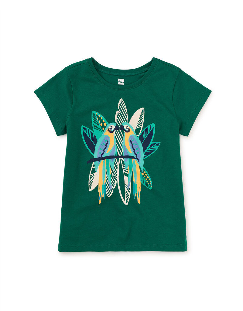 Tea Collection Macaw Friends Graphic Tee Rainforest