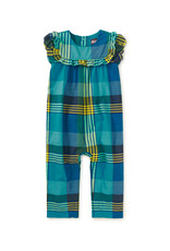 Tea Collection Woven Ruffle Baby Romper Amazonian