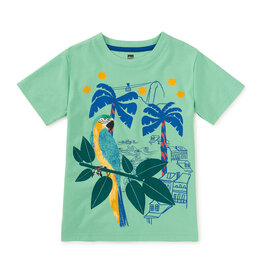Tea Collection Rio Parrot Scenic Graphic Tee Parkside