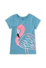 Tea Collection Fun Flamingo Graphic Tee Seashore