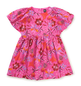 Tea Collection Butterfly Sleeve Twirl Dress Brazilian
