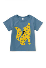 Tea Collection Baby Wolf Graphic Tee Coronet Blue