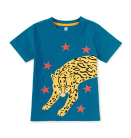 Tea Collection Ocelot Pounce Graphic Tee Aruba