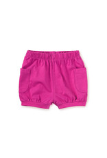 Tea Collection Bubble Pocket Baby Shorts Flambe