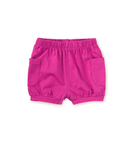 Tea Collection Bubble Pocket Baby Shorts Flambe