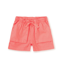 Tea Collection Camp Woven Shorts Sunset Pink